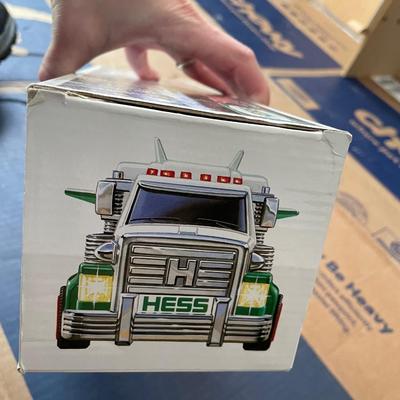 Hess Trucks still in box never opened