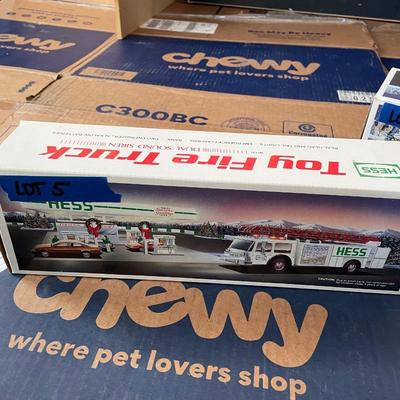 Hess Trucks still in box never opened