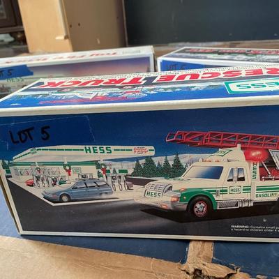 Hess Trucks still in box never opened