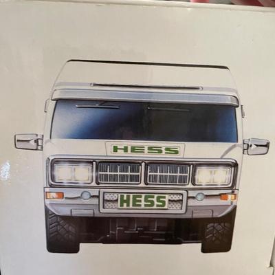 Hess trucks in box. Never opened