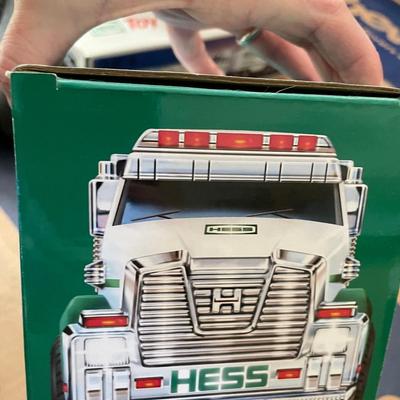 Hess trucks in box. Never opened
