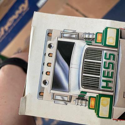 Hess trucks in box. Never opened