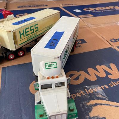 Hess trucks slightly used (no boxes)