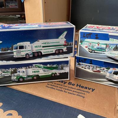 Hess trucks. New never opened.
