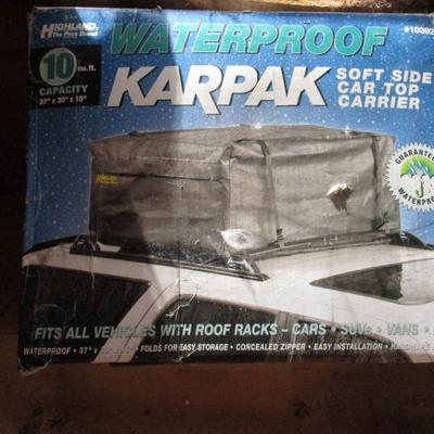 Waterproof Karpack Car Top Carrier