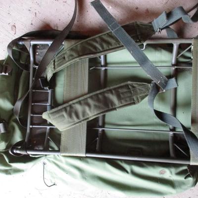 Backpack with Metal Frame