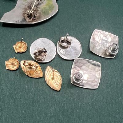 14k Gold Sterling Silver Jewelry Lot