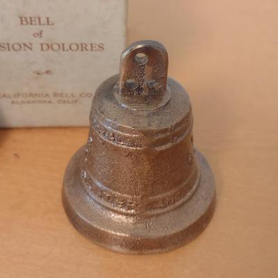 Vintage 1940's Bell of Mission Dolores with Box