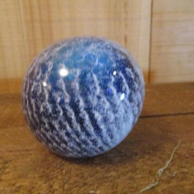 Lefton Glass Paperweight