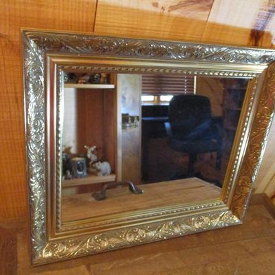 Gilded Framed Wall Mirror