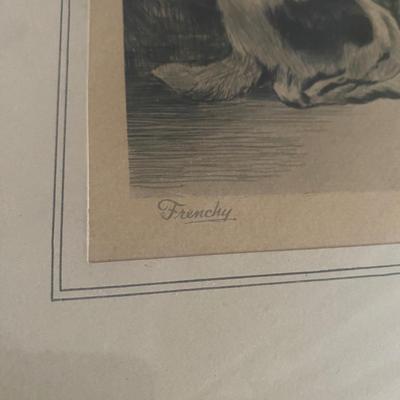 Frenchy Dog Print (K-TF)