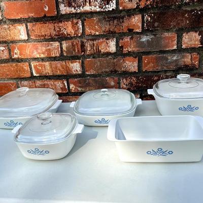 CORNING WARE Set of 5 (Set B)