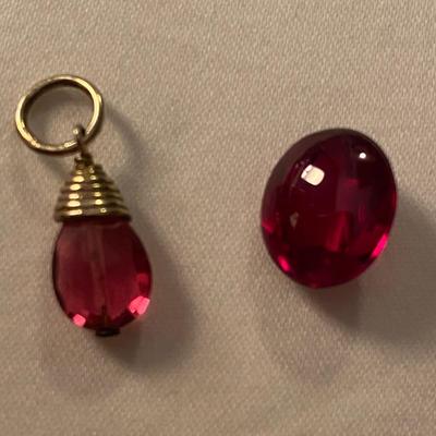 18k Gold Ruby Ring and more (K-TF)