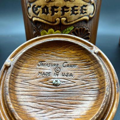 TREASURE CRAFT CERAMIC CANISTER SET