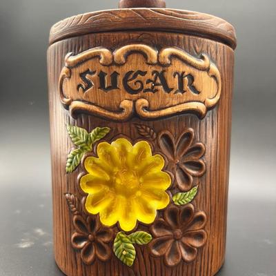 TREASURE CRAFT CERAMIC CANISTER SET