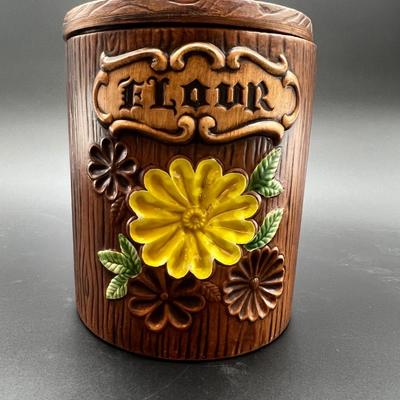 TREASURE CRAFT CERAMIC CANISTER SET