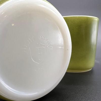 FEDERAL MILK GLASS