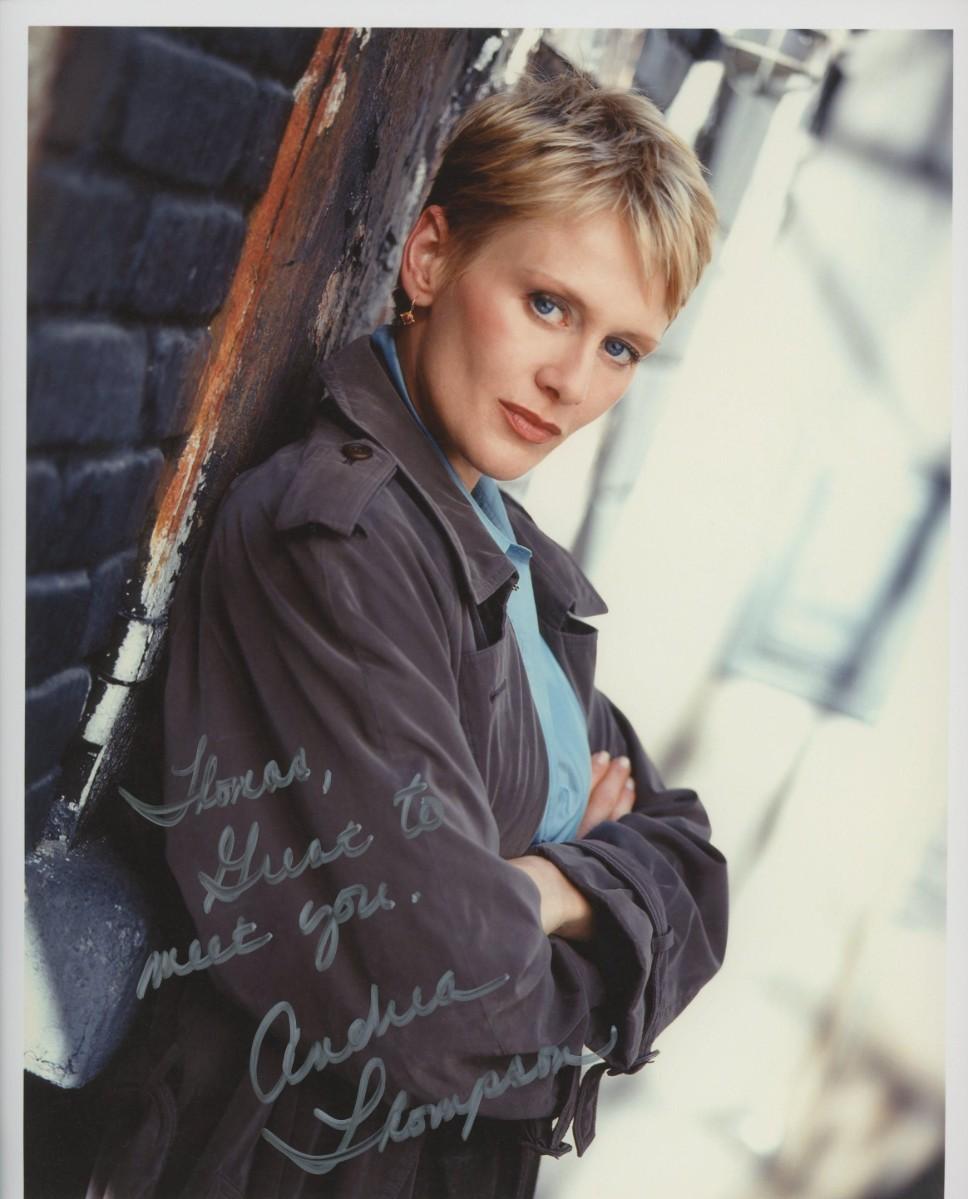 Andrea Thompson signed photo | EstateSales.org
