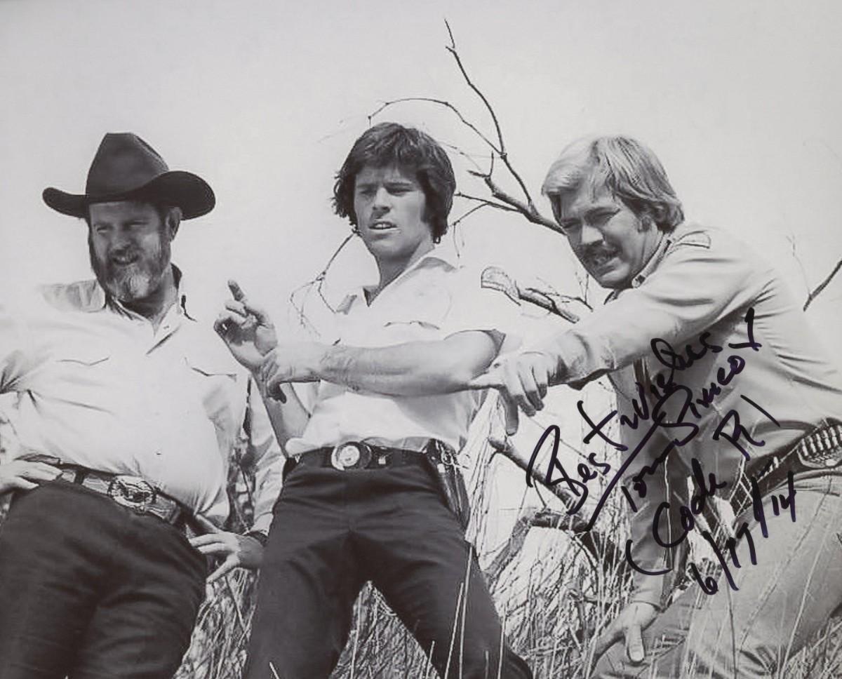 Code R Tom Simcox signed photo