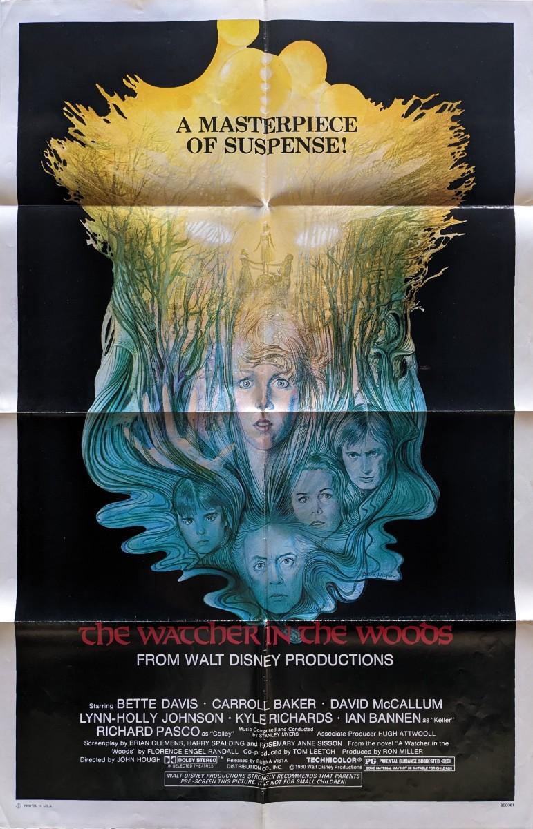 The Watcher in the Woods original 1980 vintage movie poster