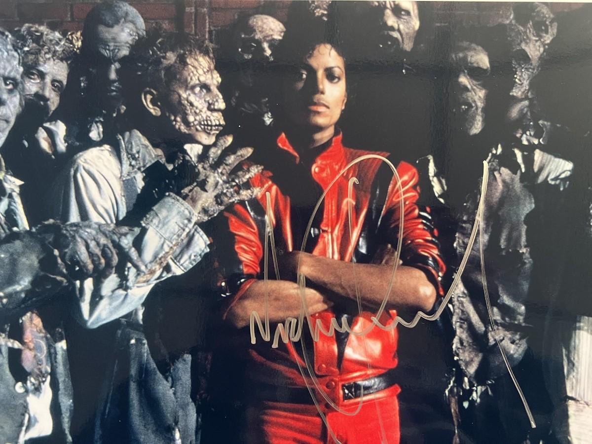 Michael Jackson signed photo | EstateSales.org
