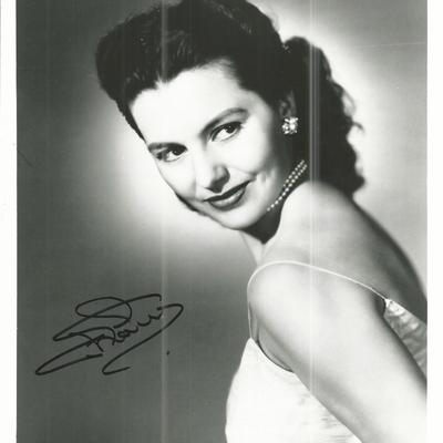 Cyd Charisse Signed Photo