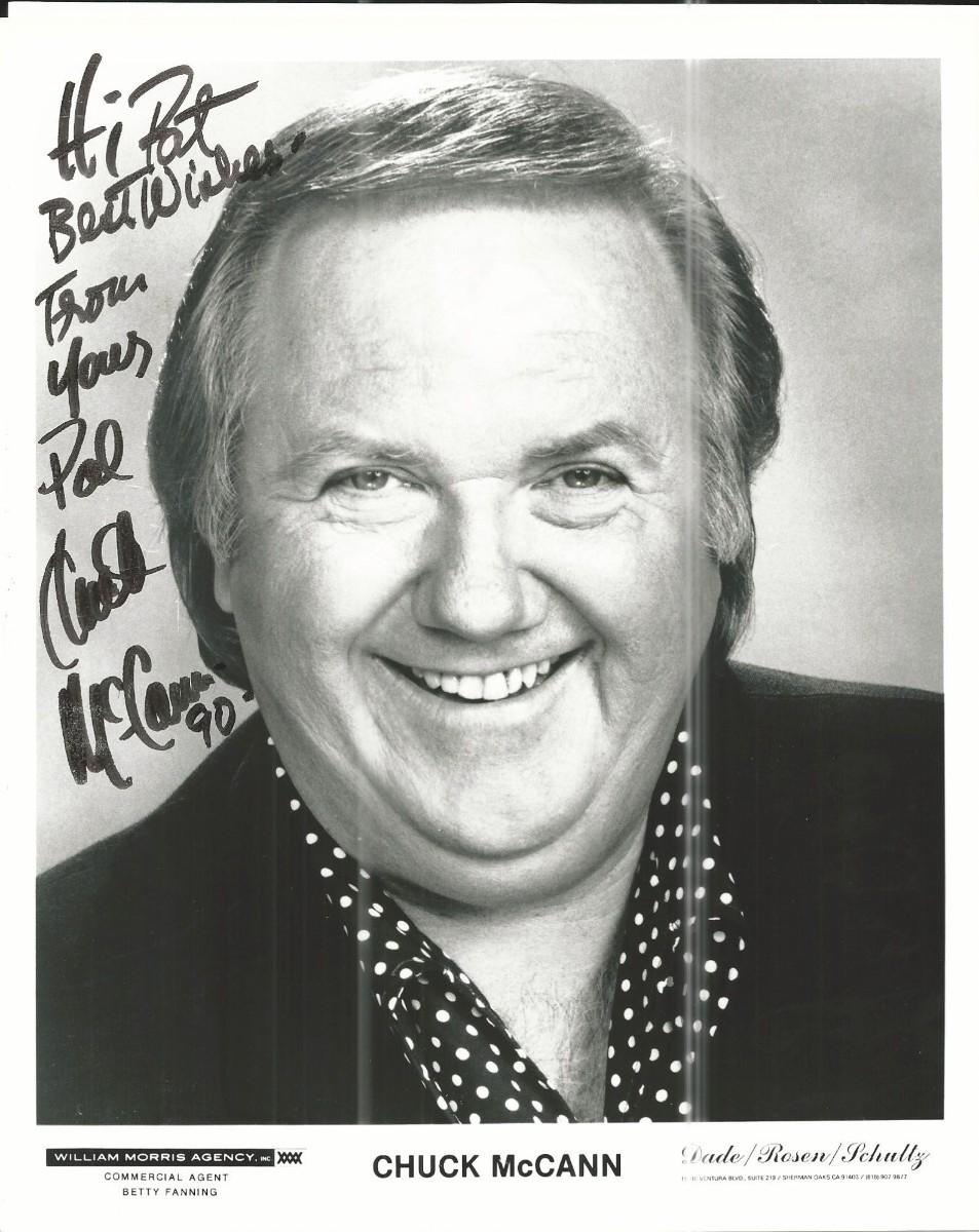 Chuck McCann signed photo | EstateSales.org