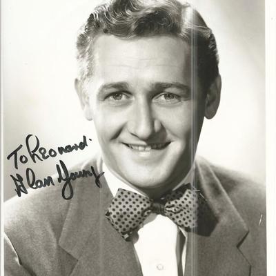 Alan Young signed photo