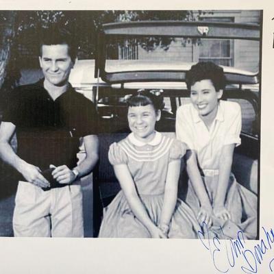 Father Knows Best Billy Gray and Elinor Donahue signed photo