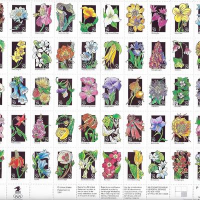 Wildflowers Stamps