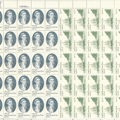 Captain James Cook Stamps