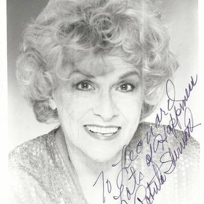 Roberta Sherwood signed photo