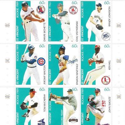 Major League Baseball in Stamps