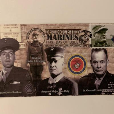 Marines First Day Cover STP41