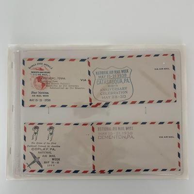 1938 National Air Mail Week envelope collection