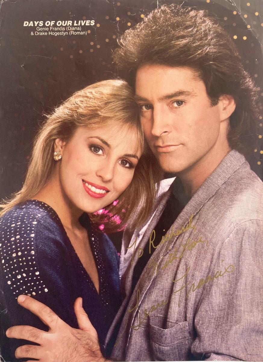 Days of Our Lives Genie Francis signed photo