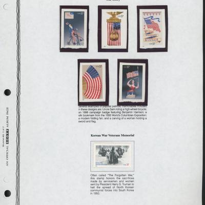 2003 United States Self-Adhesive Booklet Stamp Set