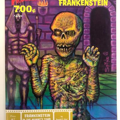 The New Adventures of Frankenstein Tome #7 Frankenstein In the Mummy's Tomb