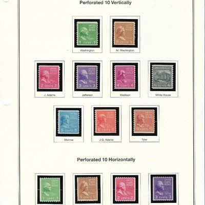 1939 Rotary Coil commemorative stamps sheet