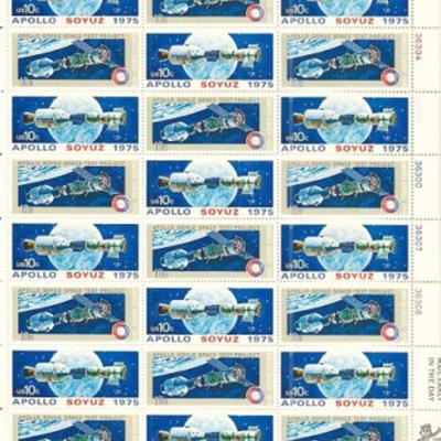 Apollo Soyuz 1975 Stamps