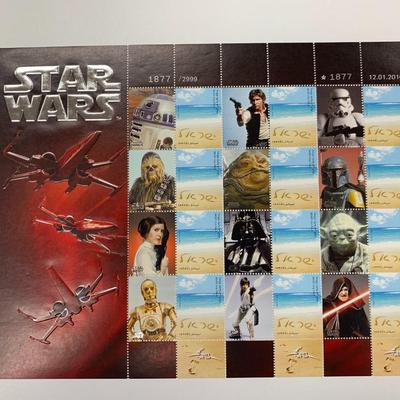 Star Wars Collector Stamp Set RARE