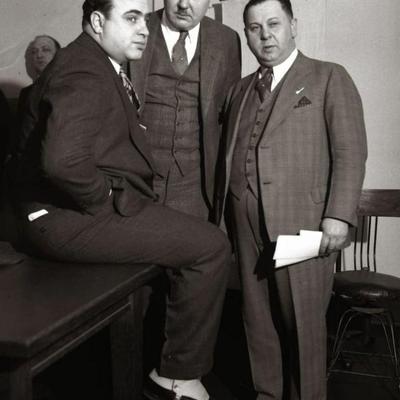 Al Capone photo Reprint