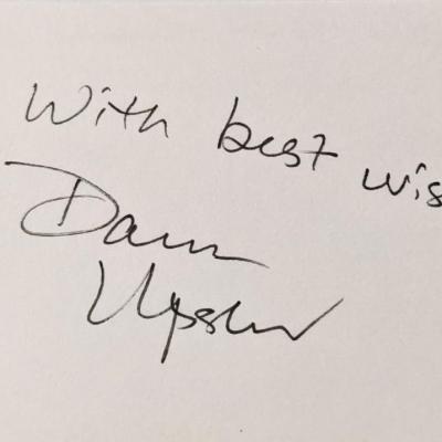 Opera singer Dawn Upshaw autograph