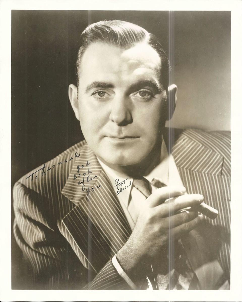 Pat O&rsquo;Brien Signed Photo | EstateSales.org