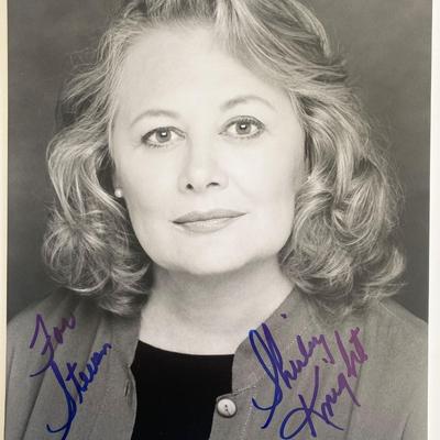 Shirley Knight signed photo