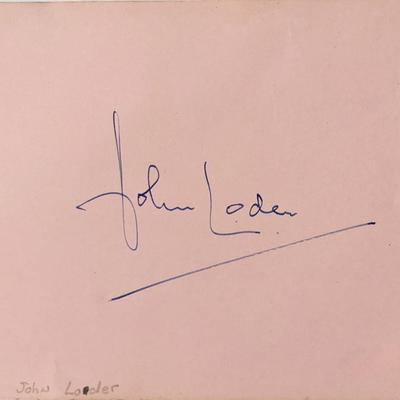 John Loder Signature Cut