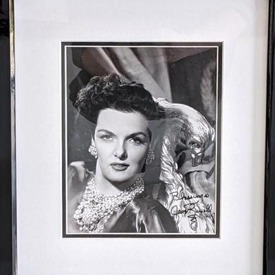 Jane Russell Signed Photo