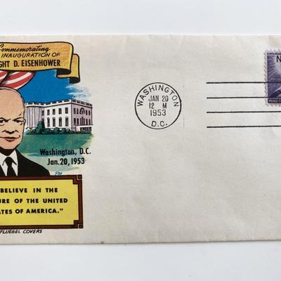 Dwight D. Eisenhower Inauguration Day Fluegel Cover