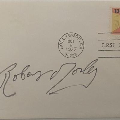 Robert Morley Signed First Day Cover