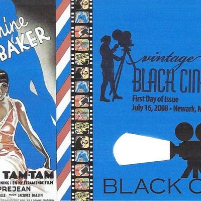 Prinsesse Tam Tam Vintage Black Cinema First Day Cover